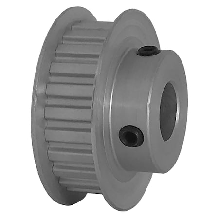 B&B Manufacturing 24XL037-6FA8, Timing Pulley, Aluminum, Clear Anodized,  24XL037-6FA8